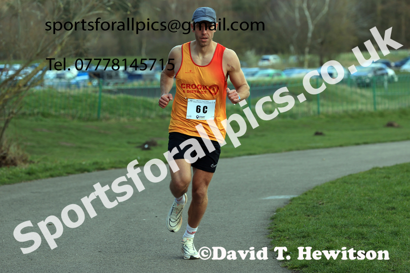 Senior Mens 2026 NECAA Royal Signals Road Relays, Hetton Lyons Country Park, Hetton le Hole. Photo: David T. Hewitson/Sports for All Pics